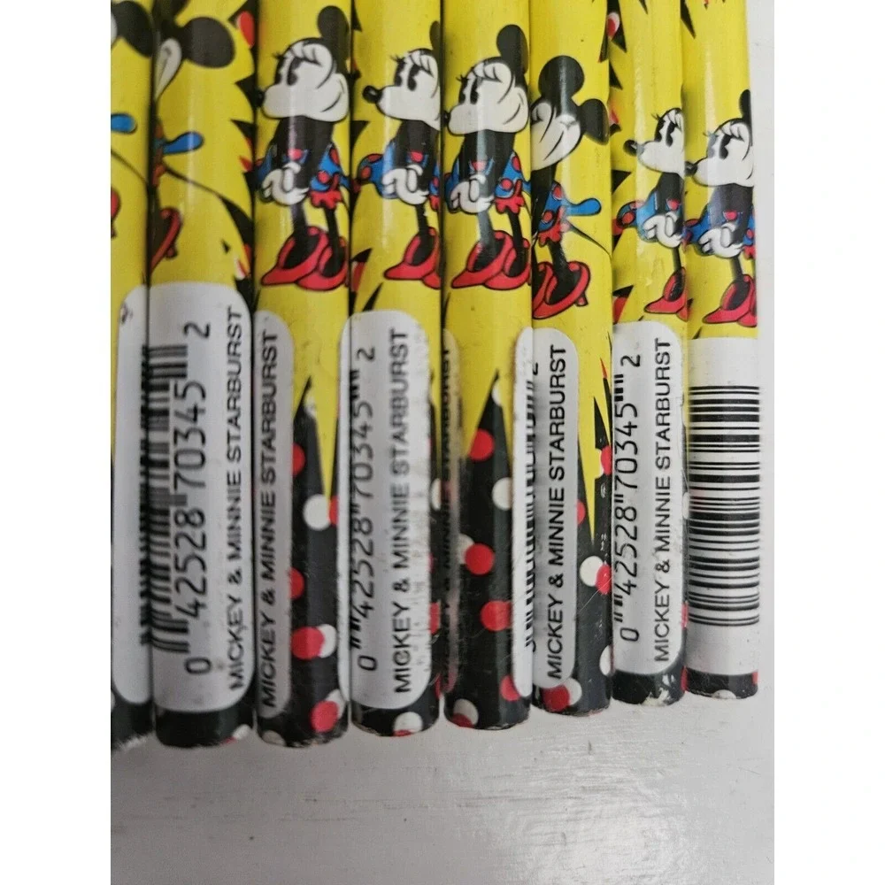 Lot Of 9 Vintage Disney Mickey Mouse & Minnie Electric Love Pencil Pentech No. 2